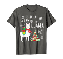 Ladda upp bild till gallerivisning, Funny shirts V-neck Tank top Hoodie sweatshirt usa uk au ca gifts for FA LA LA LLAMA Santa Shirt Christmas Funny Gift Xmas T-Shirt 190849
