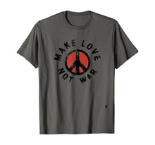 Ladda upp bild till gallerivisning, Funny shirts V-neck Tank top Hoodie sweatshirt usa uk au ca gifts for Make Love Not War Peace 60s 70s Retro Design T-Shirt 786261
