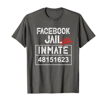 Ladda upp bild till gallerivisning, Funny Facebook Jail Inmate Repeat Offender Gag Gift  T-Shirt 261483
