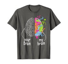 Ladda upp bild till gallerivisning, Neurodiversity brain Gift idea for Dyslexia ADHD Autism ASD T-Shirt 624242
