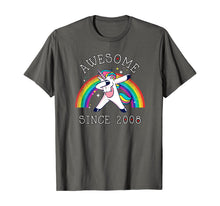 Ladda upp bild till gallerivisning, Dabbing Unicorn Birthday Girl Gifts 11 Years Old Since 2008 T-Shirt 214860
