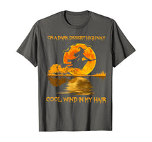 Ladda upp bild till gallerivisning, Witch Riding Brooms On A Dark Desert Highways Halloween T-Shirt 61531
