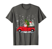 Ladda upp bild till gallerivisning, Funny shirts V-neck Tank top Hoodie sweatshirt usa uk au ca gifts for Bull Terrier Riding Red Truck Christmas Gifts Dog T-Shirt 880696
