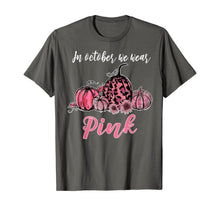 Ladda upp bild till gallerivisning, In October We Wear Pink Pumpkin Breast Cancer Awareness T-Shirt 87042
