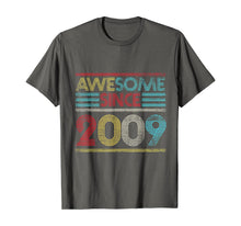 Ladda upp bild till gallerivisning, 10th Birthday Gifts - Awesome Since 2009 T-Shirt 210489
