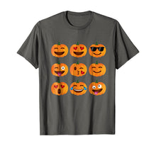 Ladda upp bild till gallerivisning, Pumpkin Emoji T-Shirt, Pumpkin Shirt Emoji Halloween Costume 68916
