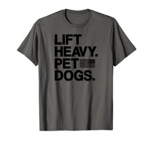 Ladda upp bild till gallerivisning, Lift Heavy Pet Dogs Gym T-Shirt for Weightlifters 365520
