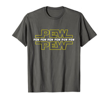 Ladda upp bild till gallerivisning, Pew Pew Wars | Funny Space Star Noises Science for Geek Gift T-Shirt-429041
