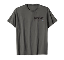 Ladda upp bild till gallerivisning, NASA Shirt, Worm Logo Insignia Symbol USA US Flag Graphic T-Shirt 123312
