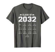 Ladda upp bild till gallerivisning, Class of 2032 Grow with me shirt with space for checkmarks 413081
