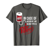 Ladda upp bild till gallerivisning, Funny shirts V-neck Tank top Hoodie sweatshirt usa uk au ca gifts for In Case-of Accident My-Blood Type is-Dr-Pepper's T-Shirt 160212
