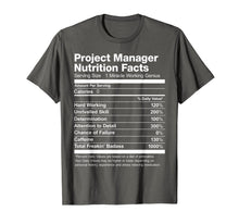 Ladda upp bild till gallerivisning, Project Manager Nutrition Facts Name Funny T-Shirt
