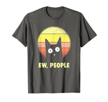 Ladda upp bild till gallerivisning, Ew, People Vintage Funny Cat Lover Gift, Graphic Cat T-Shirt-193586
