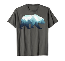 Ladda upp bild till gallerivisning, Bear Double Exposure Surreal Wildlife Animal T-Shirt 157137

