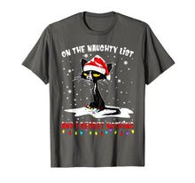 Ladda upp bild till gallerivisning, Funny shirts V-neck Tank top Hoodie sweatshirt usa uk au ca gifts for On The Naughty List And I Regret Nothing cat Christmas gift T-Shirt 86834
