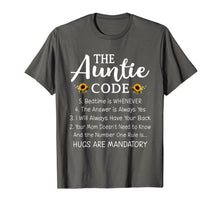 Ladda upp bild till gallerivisning, Funny Family Matching Gifts For Aunt The Auntie Code T-Shirt-3161373
