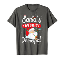 Ladda upp bild till gallerivisning, Santa's Favorite Principal Christmas Funny Teacher School T-Shirt
