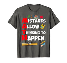 Ladda upp bild till gallerivisning, Mistakes Allow Thinking to Happen - Math Teacher T-Shirt 308659
