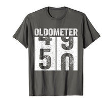 Ladda upp bild till gallerivisning, Oldometer 49-50 Tee 50th Birthday Funny Gift Men Women T-Shirt 252519
