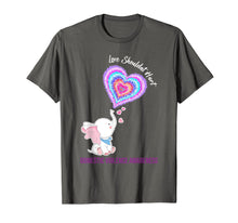 Ladda upp bild till gallerivisning, Domestic Violence Awareness Gifts Love Shouldn&#39;t Hurt Ribbon T-Shirt 1153295
