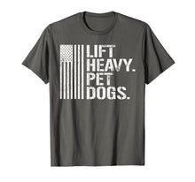 Ladda upp bild till gallerivisning, Funny Lift Heavy Pet Dogs Gym T-Shirt for Weightlifters 141848
