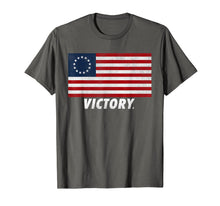 Ladda upp bild till gallerivisning, Nine line Victory Betsy Ross Flag Revolutionary War T-Shirt 523111
