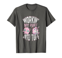 Ladda upp bild till gallerivisning, Workin' My Puff into Tuff T shirt, Workout shirt 210081
