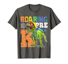 Ladda upp bild till gallerivisning, Roaring Pre-K Dinosaur T Rex Back to School Shirt Boys 142831
