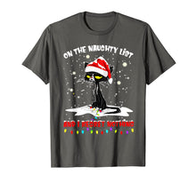 Ladda upp bild till gallerivisning, Funny shirts V-neck Tank top Hoodie sweatshirt usa uk au ca gifts for I'm on the Naughty List and I Regret Nothing Cat Santa T-Shirt 218218
