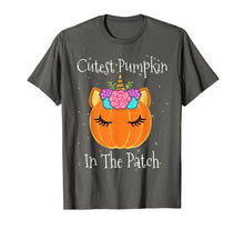 Ladda upp bild till gallerivisning, Halloween Unicorn Cutest Pumpkin In The Patch Girls Kids  T-Shirt 332763
