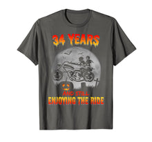 Ladda upp bild till gallerivisning, 34th Wedding Anniversary Gifts For Her/Him. Halloween Shirts T-Shirt 966751
