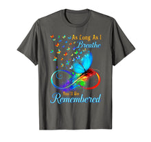 Ladda upp bild till gallerivisning, As Long As I Breathe You'll Be Remembered Butterfly T-Shirt 271119
