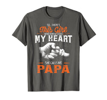 Ladda upp bild till gallerivisning, This Girl Who Kinda Stole My Heart She Calls Me Papa Tshirt 131064
