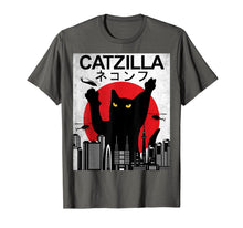 Ladda upp bild till gallerivisning, Funny shirts V-neck Tank top Hoodie sweatshirt usa uk au ca gifts for Vintage Catzilla - Japanese Cat Style - Retro Sunset Kitten T-Shirt 1024285
