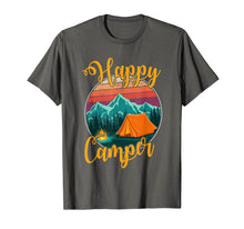 Ladda upp bild till gallerivisning, Happy Camper Birthday Party Gift Camping Fan Kids Women Men T-Shirt 104371
