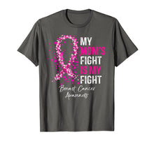 Ladda upp bild till gallerivisning, My Mom's Fight Is My Fight Breast Cancer Awareness Gifts T-Shirt 157261

