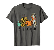 Ladda upp bild till gallerivisning, It's Fall Y'all Aussie Dog Leopard Pumpkin Falling Dog T-Shirt 343713
