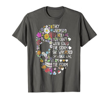 Ladda upp bild till gallerivisning, They Whispered To Her Flower Skull Tshirt 150779

