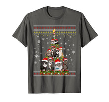 Ladda upp bild till gallerivisning, Funny Christmas Tree Cats Merry Christmas Ugly Sweater Gifts T-Shirt-3127700
