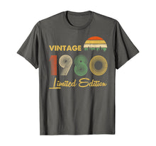 Ladda upp bild till gallerivisning, Vintage 1980 40 years Awesome 40th birthday Retro Cassette TShirt482262
