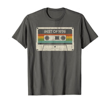 Ladda upp bild till gallerivisning, Vintage Best of 1976 43th Birthday Cassette TShirt218527
