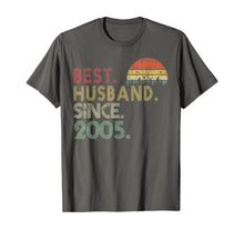 Ladda upp bild till gallerivisning, 15th Wedding Anniversary Gifts Best Husband Since 2005 TShirt235444
