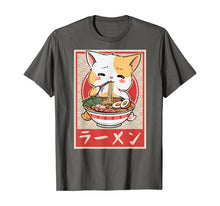 Ladda upp bild till gallerivisning, Kawaii Neko Ramen Cute Ramen Cat Japanese Noodle Funny Anime TShirt261156
