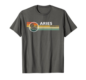 Funny shirts V-neck Tank top Hoodie sweatshirt usa uk au ca gifts for Aries Vintage Est 1996 Tshirt April 23rd Birthday Gifts 2037302