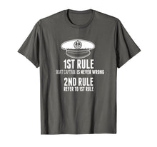 Ladda upp bild till gallerivisning, Boat Captain Is Never Wrong T Shirt Hat Gifts For Costume
