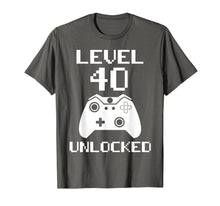 Ladda upp bild till gallerivisning, Funny shirts V-neck Tank top Hoodie sweatshirt usa uk au ca gifts for Level 40 Unlocked Shirt Funny Video Gamer 40th Birthday Gift T-Shirt 609139
