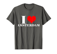 Ladda upp bild till gallerivisning, Funny shirts V-neck Tank top Hoodie sweatshirt usa uk au ca gifts for I Love Amsterdam T Shirt , I Heart Amsterdam Tee Holland 3653191
