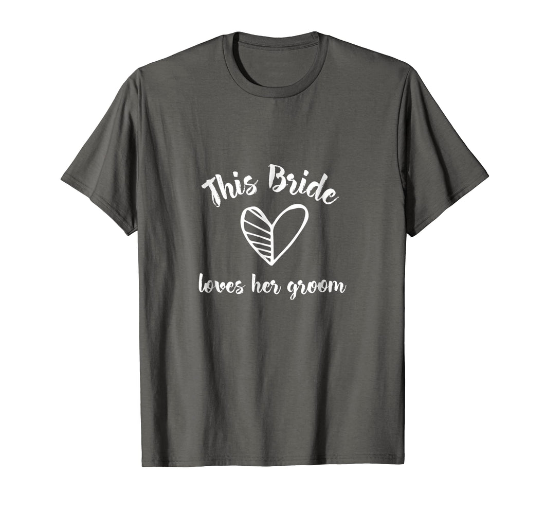 Funny shirts V-neck Tank top Hoodie sweatshirt usa uk au ca gifts for Bride To Be Gifts This Bride Loves Her Groom T-Shirt 3203905