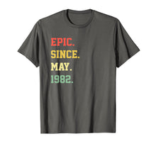 Ladda upp bild till gallerivisning, Funny shirts V-neck Tank top Hoodie sweatshirt usa uk au ca gifts for Epic Since MAY 1982 T Shirt Vintage 37th Birthday Gift 938678
