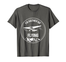 Ladda upp bild till gallerivisning, Funny shirts V-neck Tank top Hoodie sweatshirt usa uk au ca gifts for Retro Pilot T-Shirt I'd Rather be Flying Plane Pilot Gift 2268507
